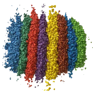 Granulo Caucho SBR Colores